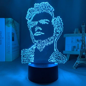 Світильник із 3D-ефектом led-лампа нічник Гаррі Стайлс One diriction HARRY STYLES ночник (100057.3)
