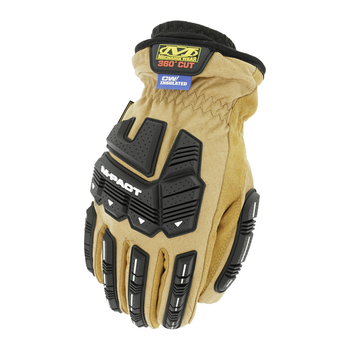 Рукавички тактичні зимові Mechanix Wear Leather M-Pact Insulated Driver F9-360 Gloves Brown XL (LDMP-X95)