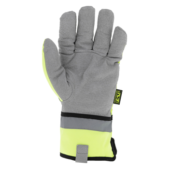 Рукавички тактичні зимові Mechanix Wear Coldwork Hi-Viz Canvas Gauntlet Gloves High-Vis Yellow 2XL (CWKGLT-91)