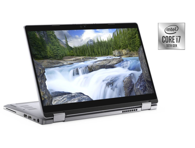 Ультрабук-трансформер Б-класс Dell Latitude 5310 2-in-1 / 13.3" (1920x1080) IPS Touch / Intel Core i7-10810U (6 (12) ядра по 1.1 - 4.9 GHz) / 16 GB DDR4 / 512 GB SSD / Intel UHD Graphics / WebCam б/у