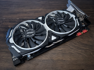 Видеокарта MSI GeForce GTX 1070 8GB GDDR5 Armor Б/У