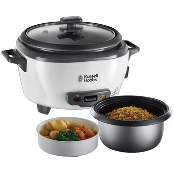 Рисоварка Russell Hobbs Medium 300Вт чаша-1.4л електронне керув. знімна кришка сіро-чорний