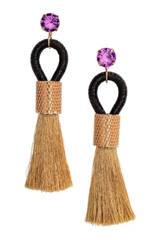 Сережки H&M One Size золотистый 203570186