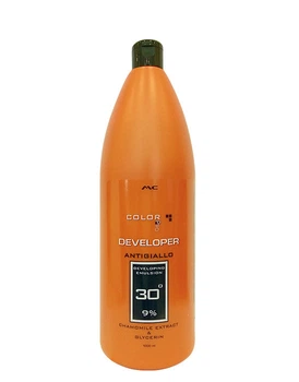 Окислювач до фарби Антижовтий Color Pro Developer Antigiallo 30 (9%) 1000 ml