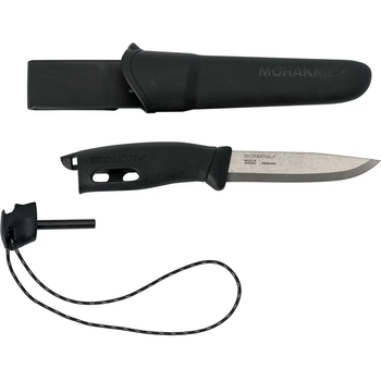 Ніж Morakniv Companion Spark stainless steel чорний