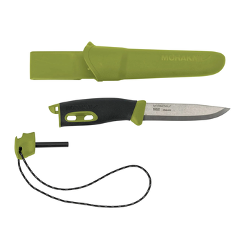 Ніж Morakniv Companion Spark stainless steel зелений