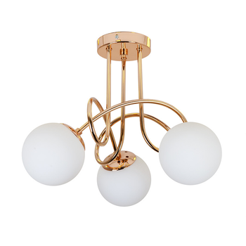 Люстра модерн золото LEVISTELLA 7529903-3 GOLD+WH