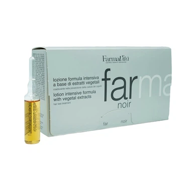 Лосьон ампулы FarmaVita против выпадения волос для мужчин Noir Lotion 12х8 мл