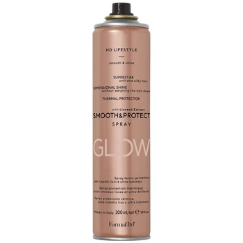 Сухий термозахисний спрей FarmaVita для випрямлення волосся HD Life Style Smooth And Protect Spray 300 мл