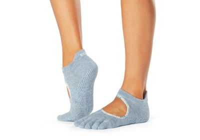 Носки для йоги ToeSox Full Toe Bellarina Sky Ikat S (36-38.5