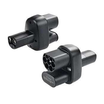 Адаптер CCS 2 - Tesla 400А 250 кВт + 7квт DC + AC для Tesla США, перехідник CCS Combo 2 - Nacs