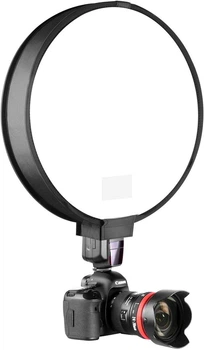 Круглый софтбокс, рассеиватель, диффузор (Softbox) для вспышек 40 см