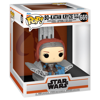 Фігурка Funko POP Deluxe Star Wars Мандалорієць 9 Бо-Катан Крайз 16 см (889698765459)