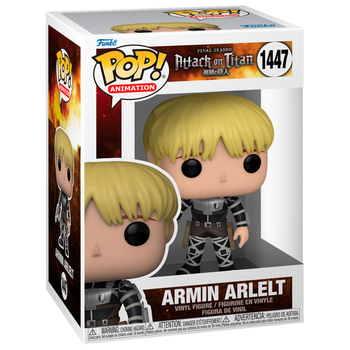 Фігурка Funko POP Атака на Титана Armin Arlelt 9 см (889698679282)