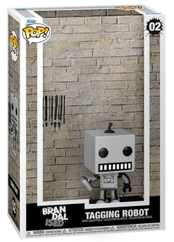 Фігурка Funko POP Арт обкладинка Брендовані мітки Робот 9 см (889698615174)