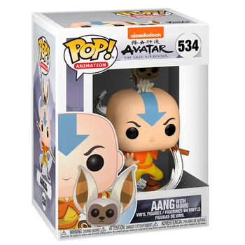 Figurka Funko POP Avatar Aang with Momo 9 cm (889698364638)