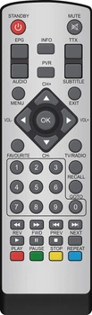 Пульт для Т2 тюнера World Vision T38/T39/T58