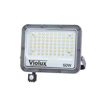 Прожектор LED Violux CARBON-S 50W 5000K 6000lm IP65 з датчиком