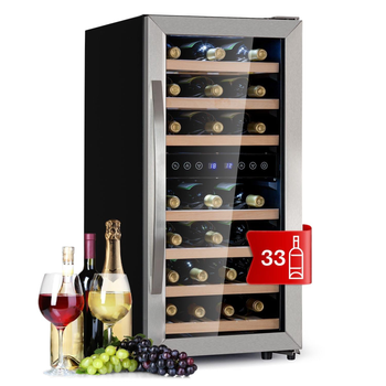 Шкаф для вина Klarstein Vinamour 33 Duo 2 зоны от 5 до 18 °C холодильник для вина