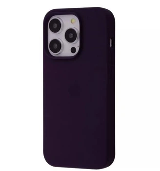 Чехол Premium Silicone Case Full для iPhone 15 Pro Max elderberry