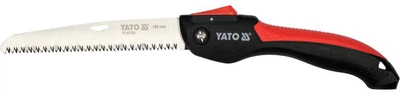 Ножовка для веток складная YATO лезвие 180 мм, 7 зубьев/1", 1.4 мм (YT-87725)