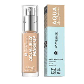 Флюид увлажняющий и матирующий Bell AQUA JELLY HypoAllergenic 30 г №4 Golden Beige (HBF1048)