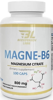 Магний В6 Bodyperson Labs Magne B6 800mg 100caps