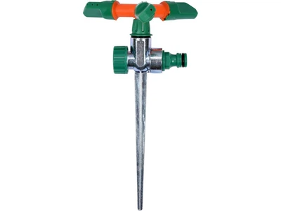 Ороситель круговой трехструйный на оцинкованной пике, 1/2" FLO (89263)