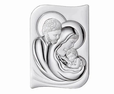 Срібна ікона Свята родина (17 х 24,5 см) Valenti Sovrani B2645