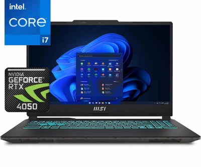 Ноутбук (2024) for gamers MSI Cyborg 15 i7-13620H/ 32GB / 2TB/ Win11x Licensed/ RTX4050 / 15,6" 144Hz