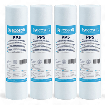 Картридж полипропиленовый Ecosoft 2,5"x10" 5мкм CPV25105ECO 4шт