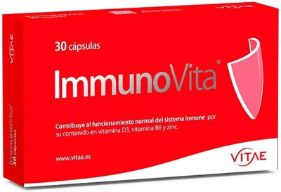 Натуральна харчова добавка Vitae Inmunovita 30 капсул (8470001800930)