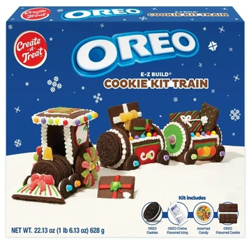 Пряничный поезд OREO Create A Treat E-Z Build Cookie Kit Train 628г