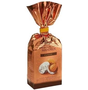 Шоколадные конфеты с миндалем Lindt Weihnachts Mandeln Classic 100 г