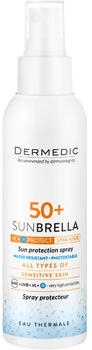 Spray przeciwsłoneczny Dermedic Sunbrella Spf 50+ 150 ml (5901643175269)