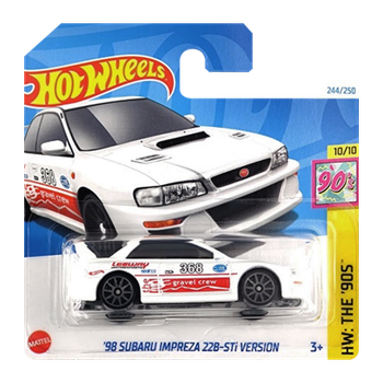 Машинка Базовая Hot Wheels '98 Subaru Impreza 22B STi-Version The