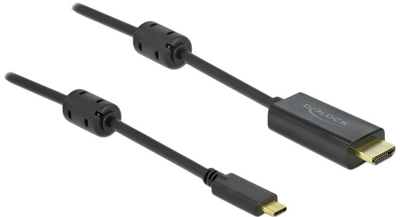 Kabel Delock USB Type-C – HDMI 4K 60Hz 1 m Black (4043619859696)