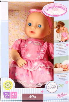 Lalka Zapf Baby Annabell Mia o wysokości 43 cm (4001167710678)