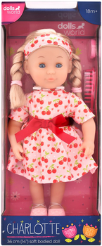 Lalka z akcesoriami Dolls World Charlotte o wysokości 36 cm (5018621782064)