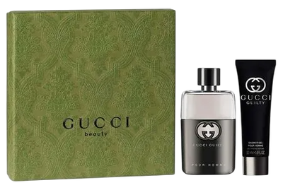 Набір для чоловіків Gucci Guilty Pour Homme Туалетна вода 50 мл + Гель для душу 50 мл (3616304957017)