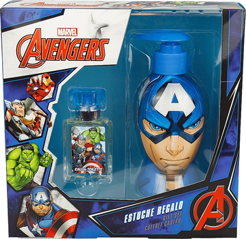 Zestaw dla dzieci Lorenay Marvel Avengers Woda toaletowa 20 ml + Szampon 300 ml (8412428025565)