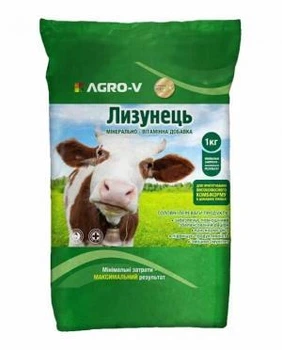 Премікс ЕКО AGRO-V Лизунець для ВРХ 1кг 8010