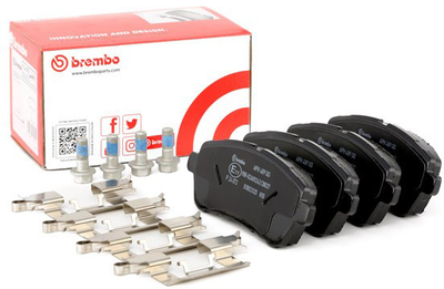 Дисковые тормозные колодки Brembo (P24 072)