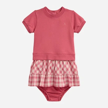 Детское платье + трусики для девочки Ralph Lauren 174146805 62 см Розовое (1159821313)