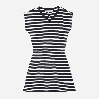 Підліткова літня сукня для дівчинки Tommy Hilfiger 374834642 140 см Синя/Біла (1159821321)