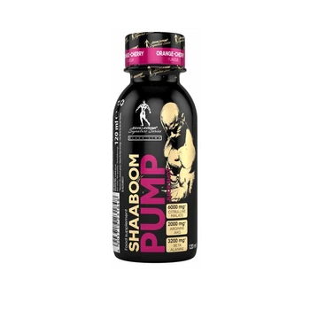 Передтренувальний комплекс Kevin Levrone Shaaboom Pump Juice Shot, 120 мл - Апельсин-вишня
