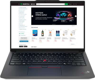 Ноутбук Lenovo ThinkPad E14 Gen 6 (21M4S21M00) Black