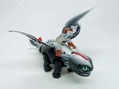 Музична іграшка Star toys «Дракон Беззубик» чорний (33 см) 8808