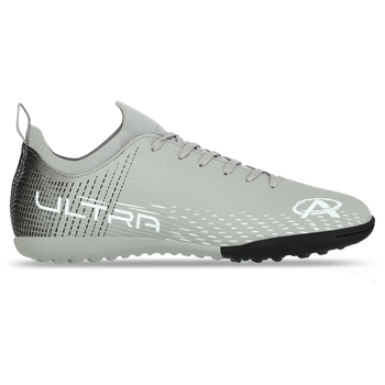 Сороконожки обувь футбольная Pro Action PRO0402-7 GREY/BLACK размер 43 (верх-PU, подошва-RB, серый-черный)