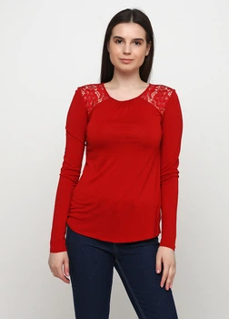 Лонгслив H&M XS червоний 6140996